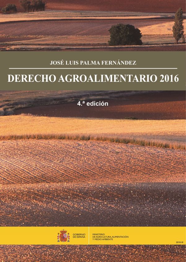Derecho agroalimentario 2016