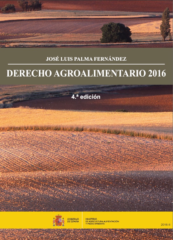 Derecho agroalimentario 2016