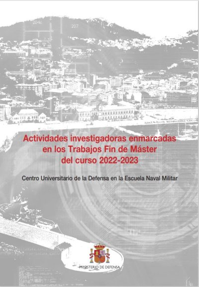 Actividades investigadoras enmarcadas en los trabajos fin de máster del curso 2022-2023