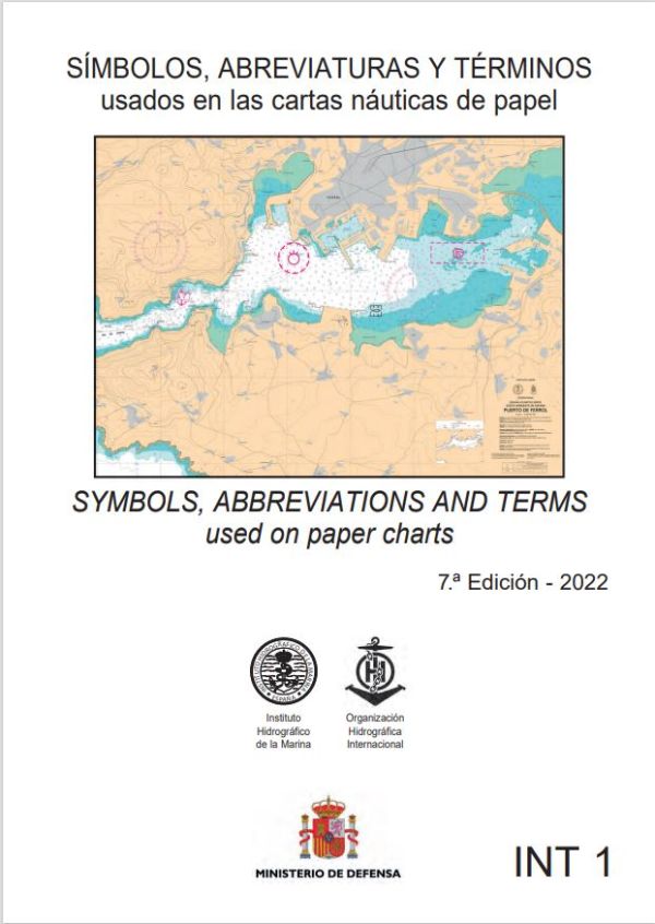 Símbolos, abreviaturas y términos usados en la cartografía naútica