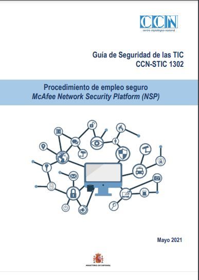 Procedimiento de empleo seguro McAfee Network Security Platform (NSP)