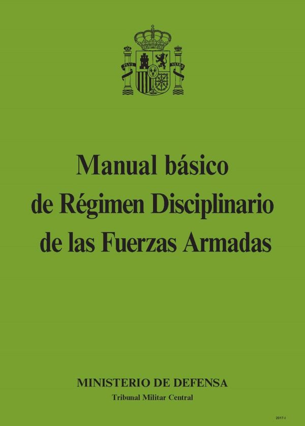 Manual básico de régimen disciplinario de las Fuerzas Armadas