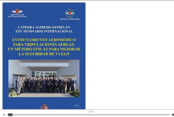 Entrenamiento aeromédico para tripulaciones aéreas