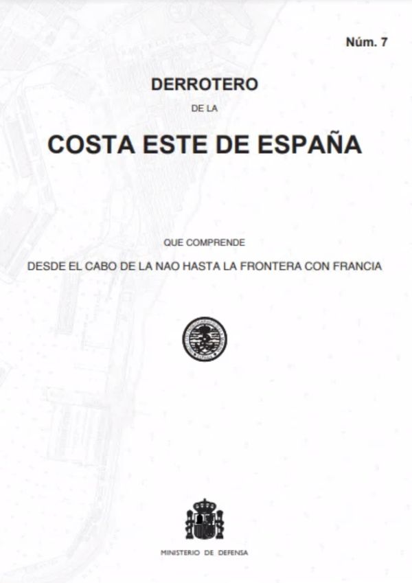 Derrotero de la costa este de España