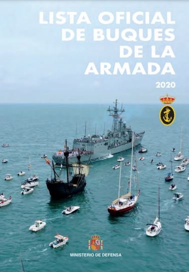 Lista oficial de buques de la armada 2020