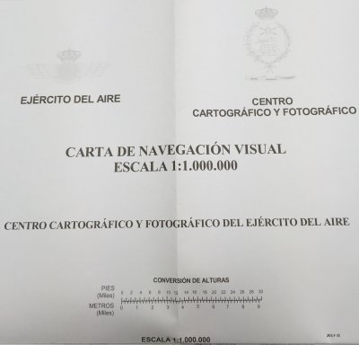 Carta de navegación visual