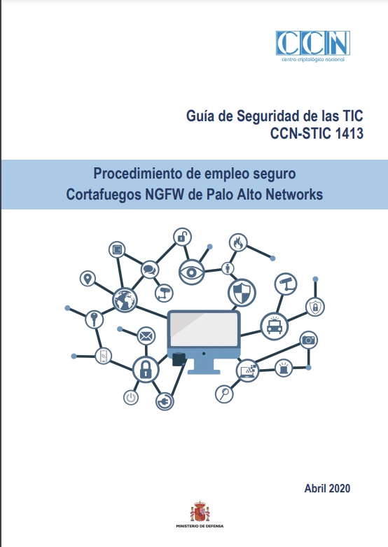 Procedimiento de empleo seguro cortafuegos NGFW de Palo Alto Networks