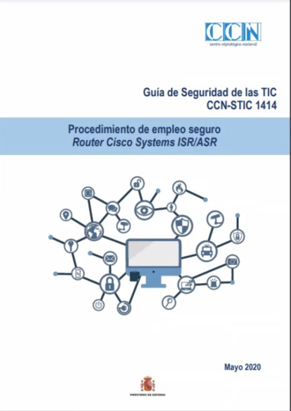 Procedimiento de empleo seguro router CISCO System ISR/ASR