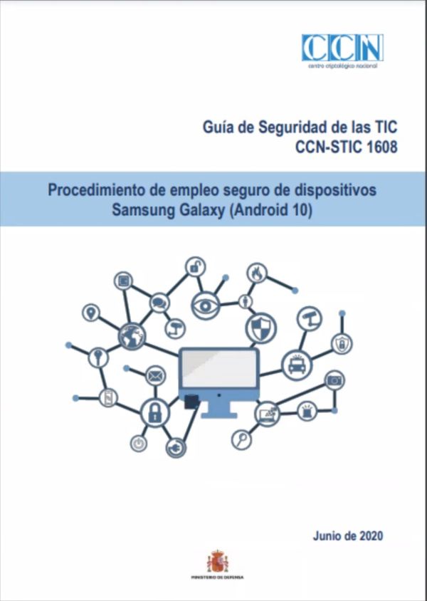 Procedimiento de empleo seguro de dispositivos Samsung Galaxy (Android 10)