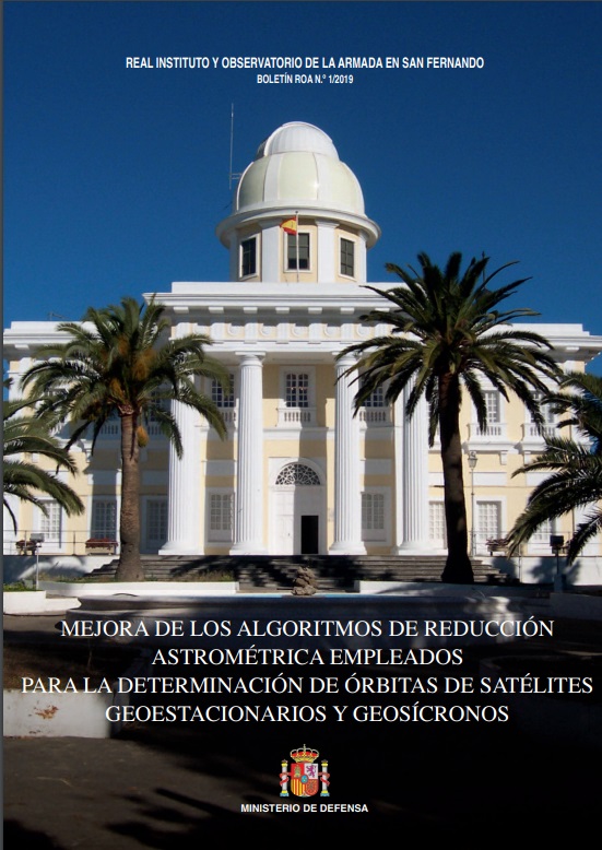 Mejora de los algoritmos de reducción astrométrica empleados para la determinación de órbitas de satélites geoestacionarios y geosintrónicos