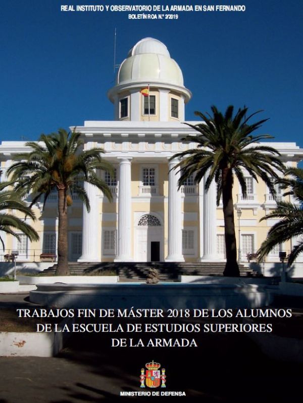 Trabajos fin de máster 2018 de los alumnos de la Escuela de Estudios Superiores de la Armada