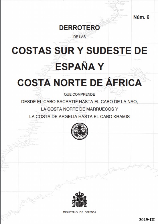 Derrotero de las costas sur y sudeste de España y costa norte de África