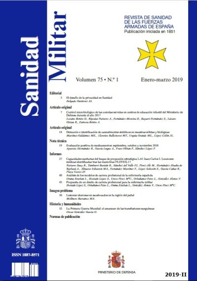 Sanidad Militar : Revista de Sanidad de las Fuerzas Armadas de España