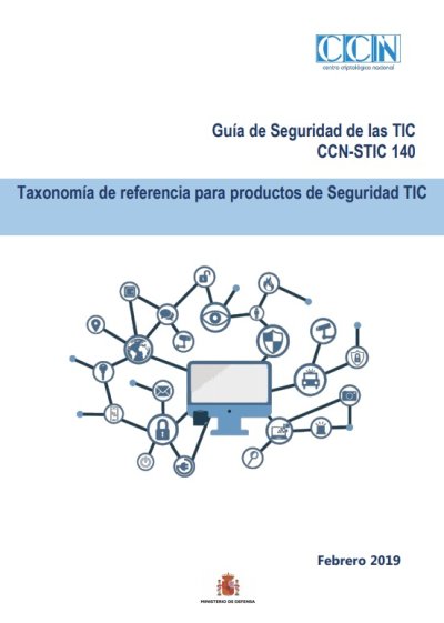 Taxonomías de referencia para productos de seguridad TIC