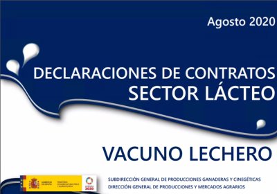 Declaraciones de Contratos Sector Lácteo: Vacuno Lechero