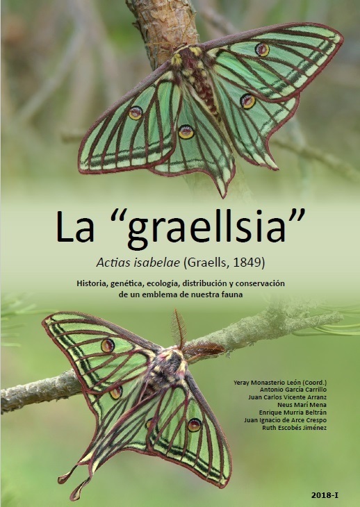 La "graellsia". Actias isabelae (Graells, 1849)