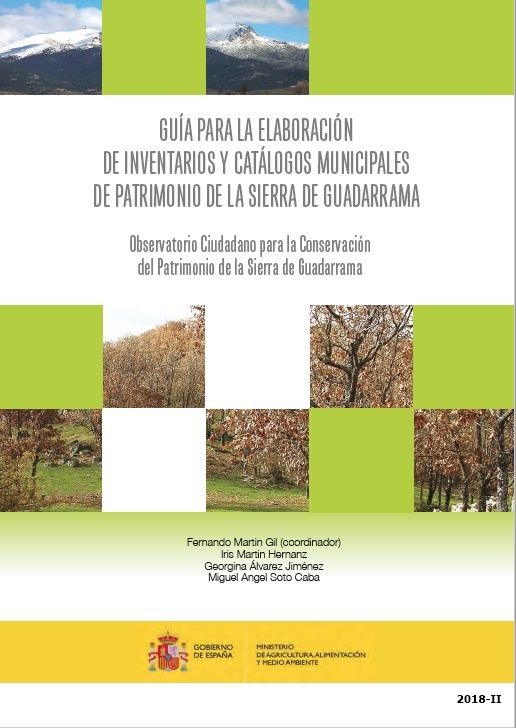 Guía para la elaboración de inventarios y catálogos municipales de patrimonio de la Sierra de Guadarrama