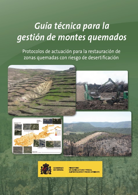 Guía técnica para la gestión de montes quemados