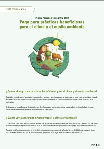 Informes sobre la aplicación de la PAC en España