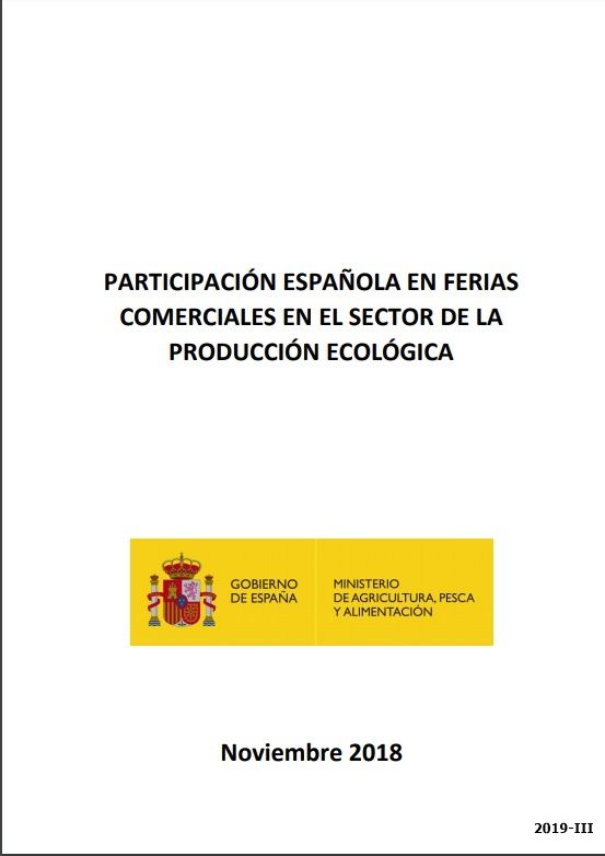 Participación española en ferias comerciales en el sector de la producción ecológica