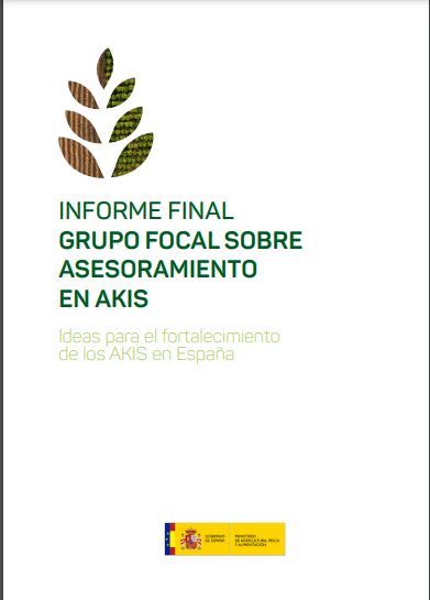 Grupo Focal sobre Asesoramiento en AKIS. Informe final