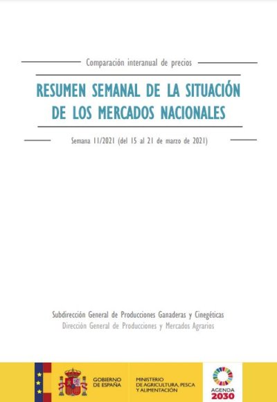 Comentario Semanal de Precios de Todos los Sectores Ganaderos